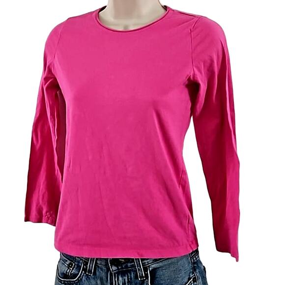 Excellent Condition Est. 1989 Place Girls Pink Long Sleeve Cotton Size Large - Picture 2 of 4
